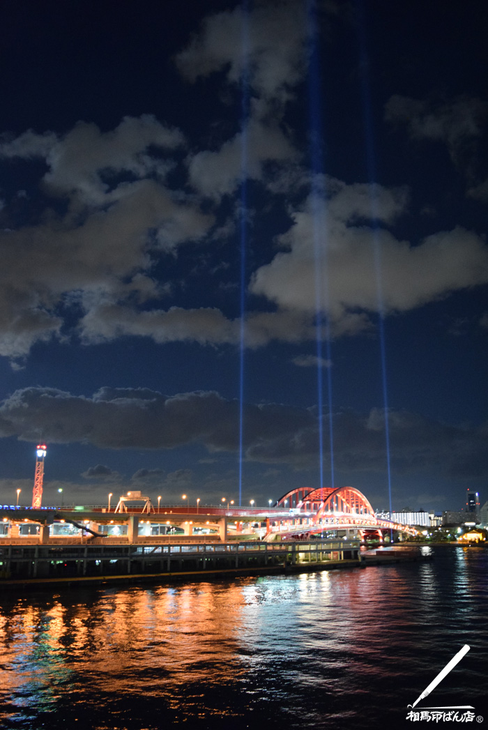 神戸三宮港の夜景